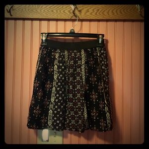 Cute Comfy Aztec Skater Skirt